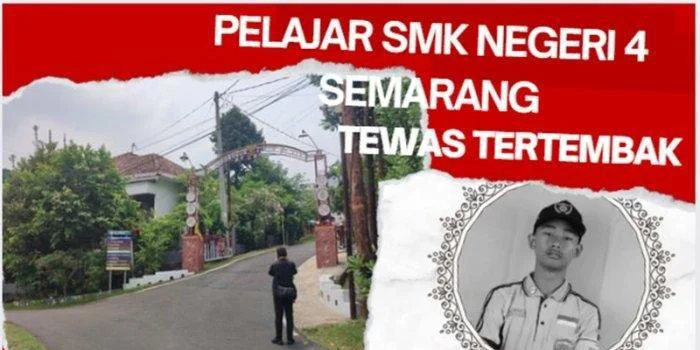 Aksi Penembakan di Semarang Siswa SMKN 4 Meninggal Ditembak Polisi