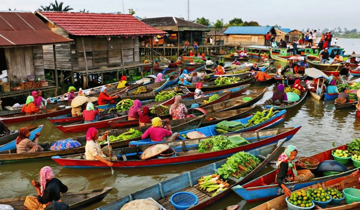 Pasar Terapung Lok Baintan, Ikon Warisan Budaya Dan Pesona Sungai Kalimantan Selatan